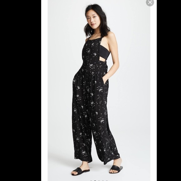 NWOT FREE PEOPLE SWEET IN THE STREETS OVERALL - Picture 7 of 8